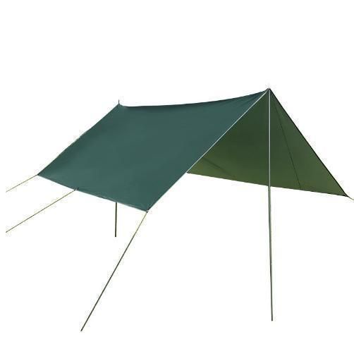 タープ テント 軽量 195g 収納バッグ ミニ サンシェルター ナイロンテント 300×300cm