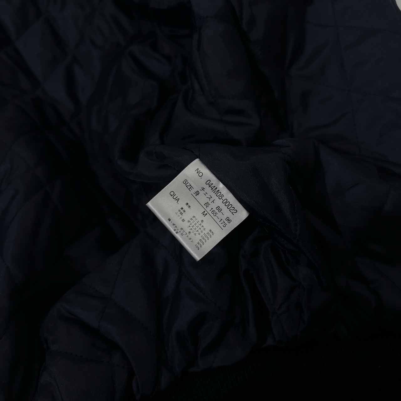 VAN JAC ヴァンヂャケット FWD フルデコ 袖革スタジャン M/ネイビー