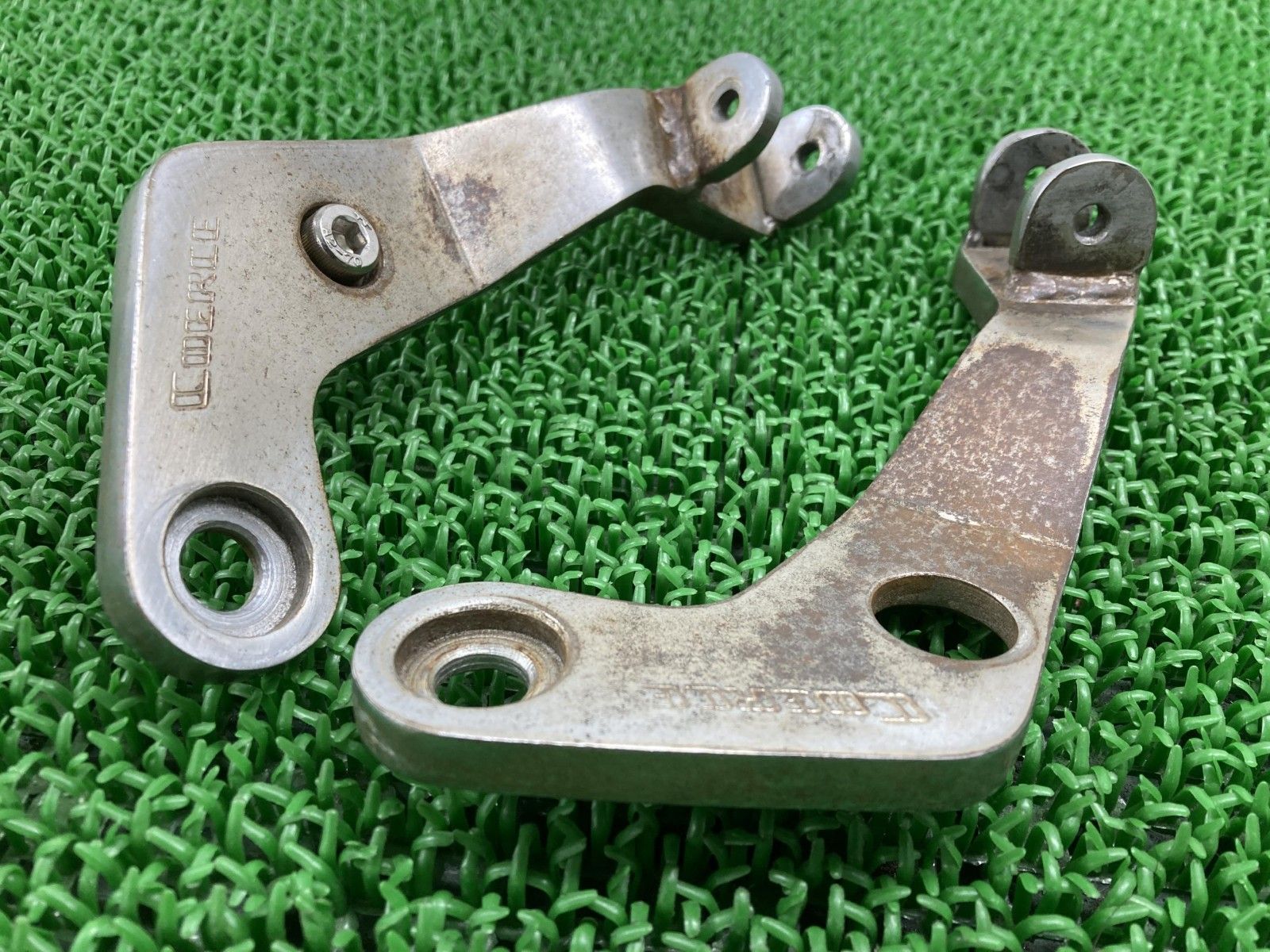 カワサキ バリオス2 ZR250B 左右ステップ タンデムステップ チェンジ