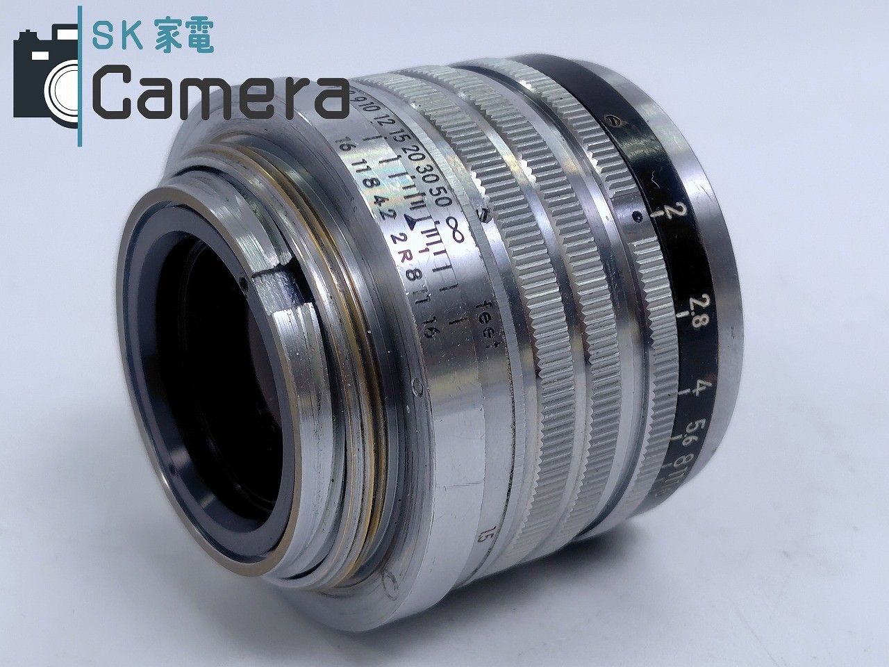 Nikon - 【中古】 Nikon NIKKOR-H 5cm F2 L39 黒帯 ニコン 絞不良 中古】 Nikon NIKKOR-H 5cm F2 L39 黒帯 ニコン 絞不良 - メルカリ