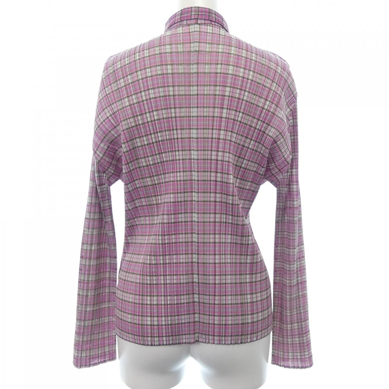 ヴィンテージ プリーツプリーズ PLEATS PLEASE 2005 チェック PP 51-JJ 653 7560036 シャツ