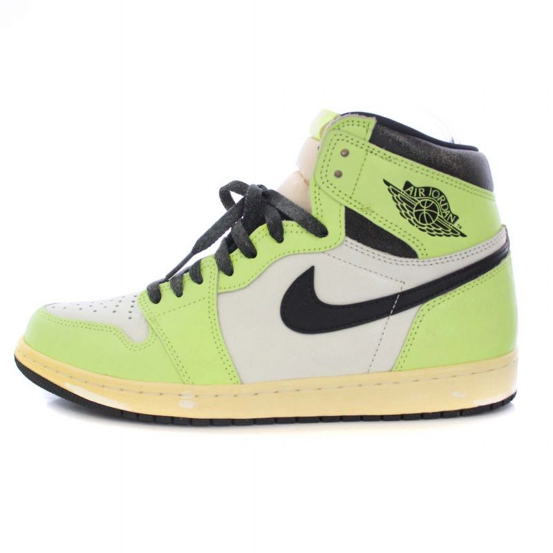 ナイキ NIKE Air Jordan 1 High OG Volt Visionaire エアジョーダン1 ハイ OG ボルト ヴィジョネア  スニーカー US10.5 28.5cm 緑 グリーン 555088-702 /BM - メルカリ