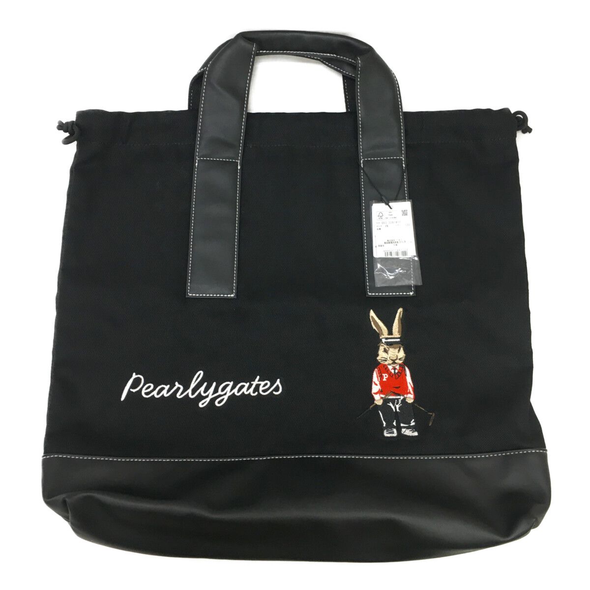 未使用品 パーリーゲイツ PEARLY GATES トート型ボストンバッグ フリー