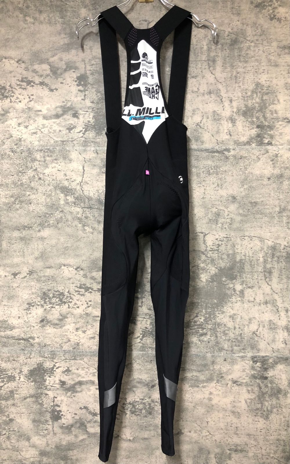 IY437 アソス assos LL.MILLE ビブタイツ 黒 S 裏起毛 【公式通販】