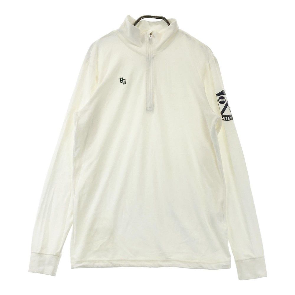 サイズ：5 PEARLY GATES パーリーゲイツ 起毛 ハーフジップ 長袖T