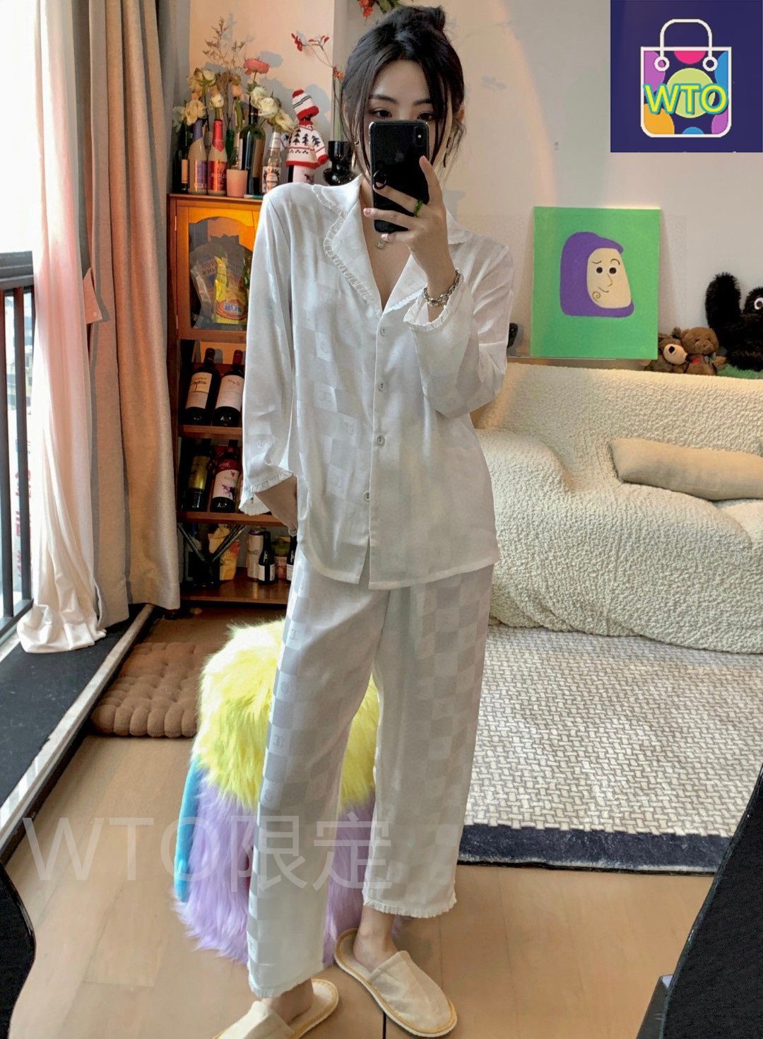 これは CHANEL（シャネル）の新モデルのパジャマです。原単品質