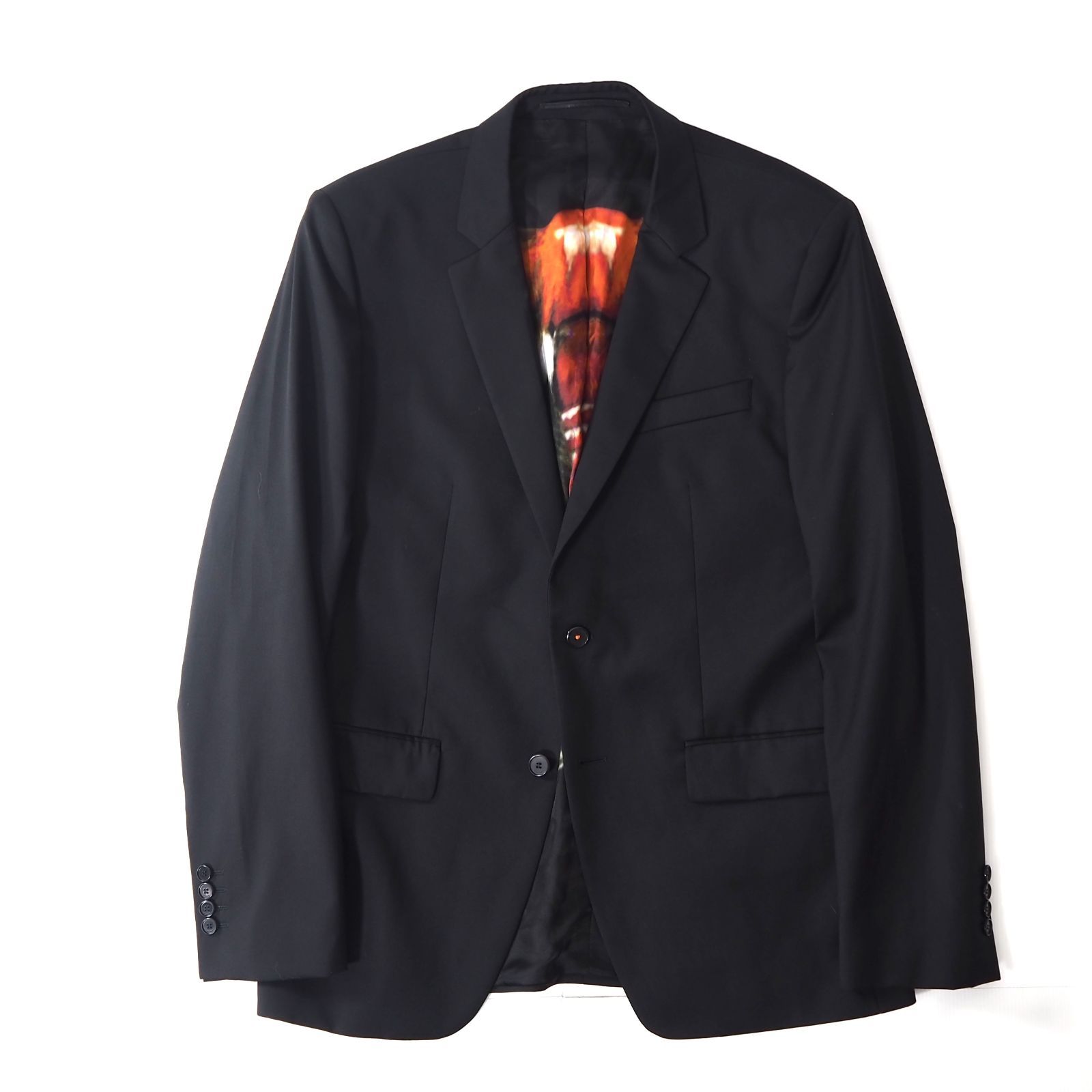 △ジバンシー GIVENCHY 裏地総柄 テーラード ジャケット 52 △ジバンシー GIVENCHY 裏地総柄 テーラード ジャケット 52