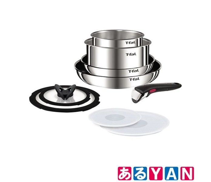 未開封 Tーfal 9点セット インジニオ ネオ ステンレス エモーション IH対応 L893S9 3168430369900