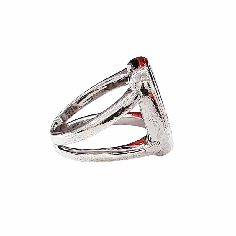 エルメス HERMES セリエ コロゾ シェル リング 指輪 11号 シルバー