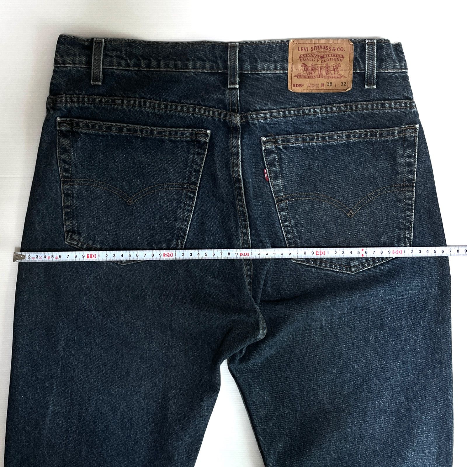 美品 90s USA製 リーバイス Levi's 505 W38 L32 デニムパンツ ジーンズ