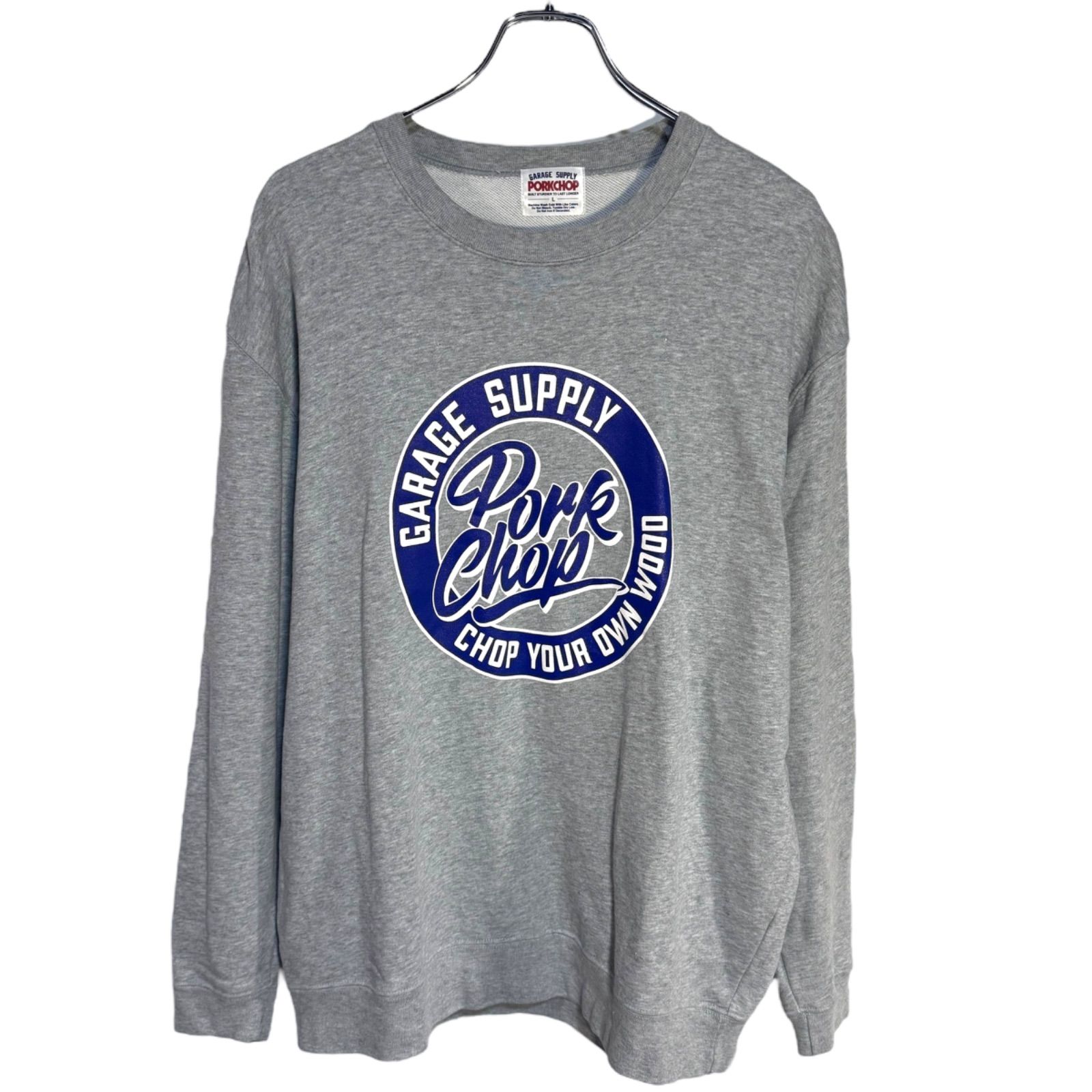 PORKCHOP ポークチョップ　MAD spray スウェット PORKCHOP ポークチョップ MAD spray スウェット PORKCHOP ポーク