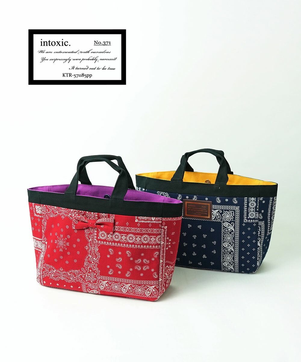 イントキシック intoxic. バッグ トートバッグ かばん 横長