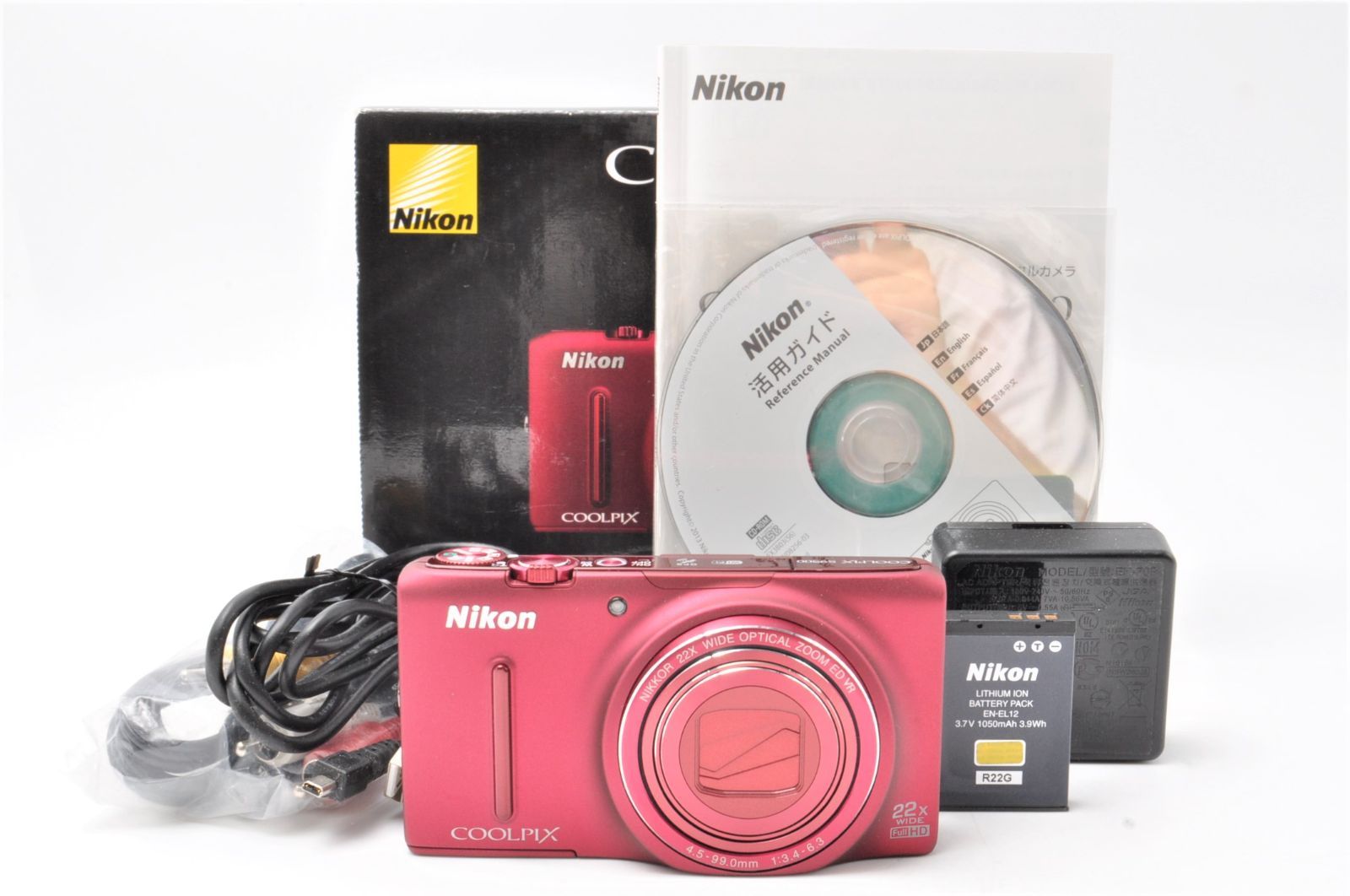 Nikonクールピクス s9500 レッド-