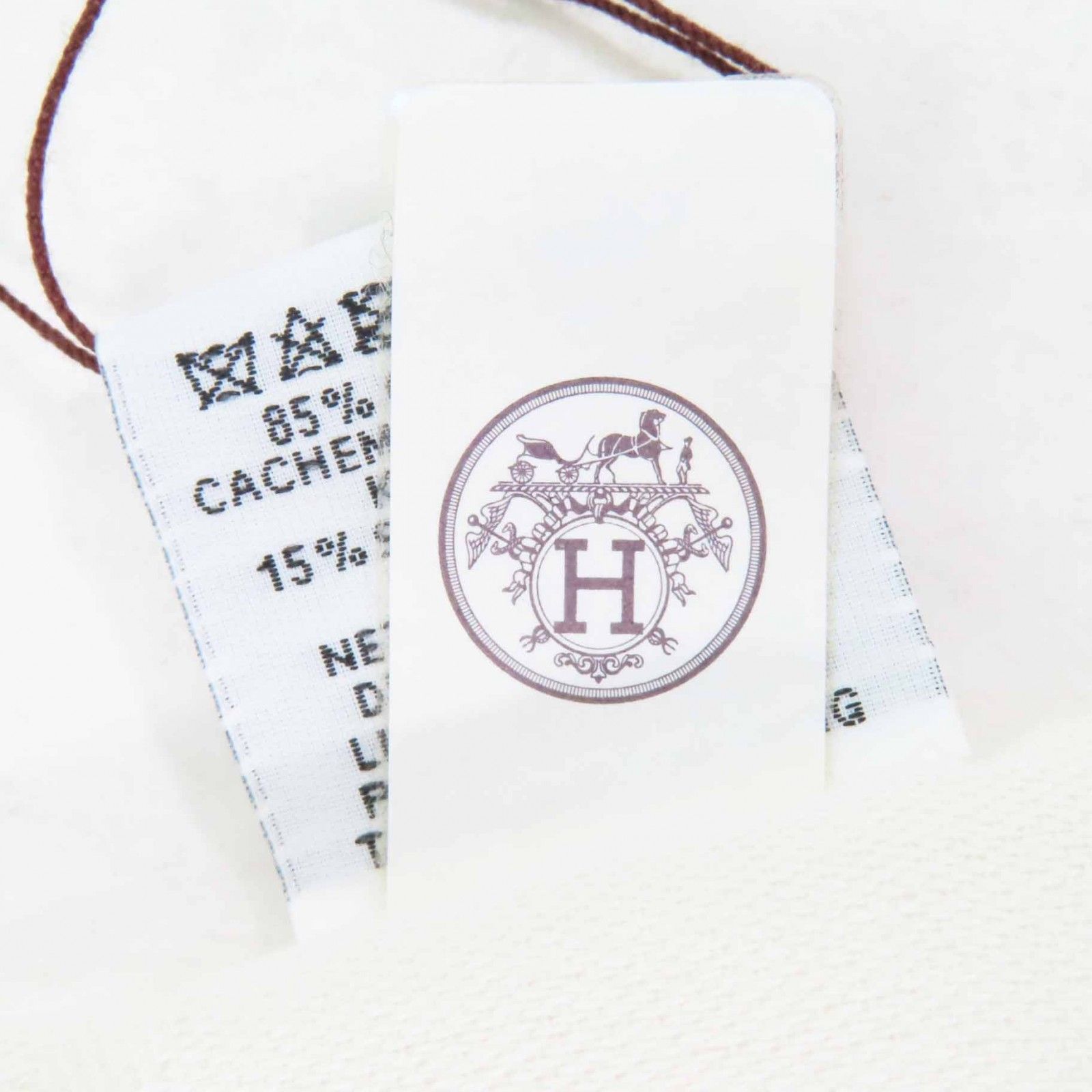 未使用品◎HERMES エルメス エトール ニューリブリス カシミヤ シルク  