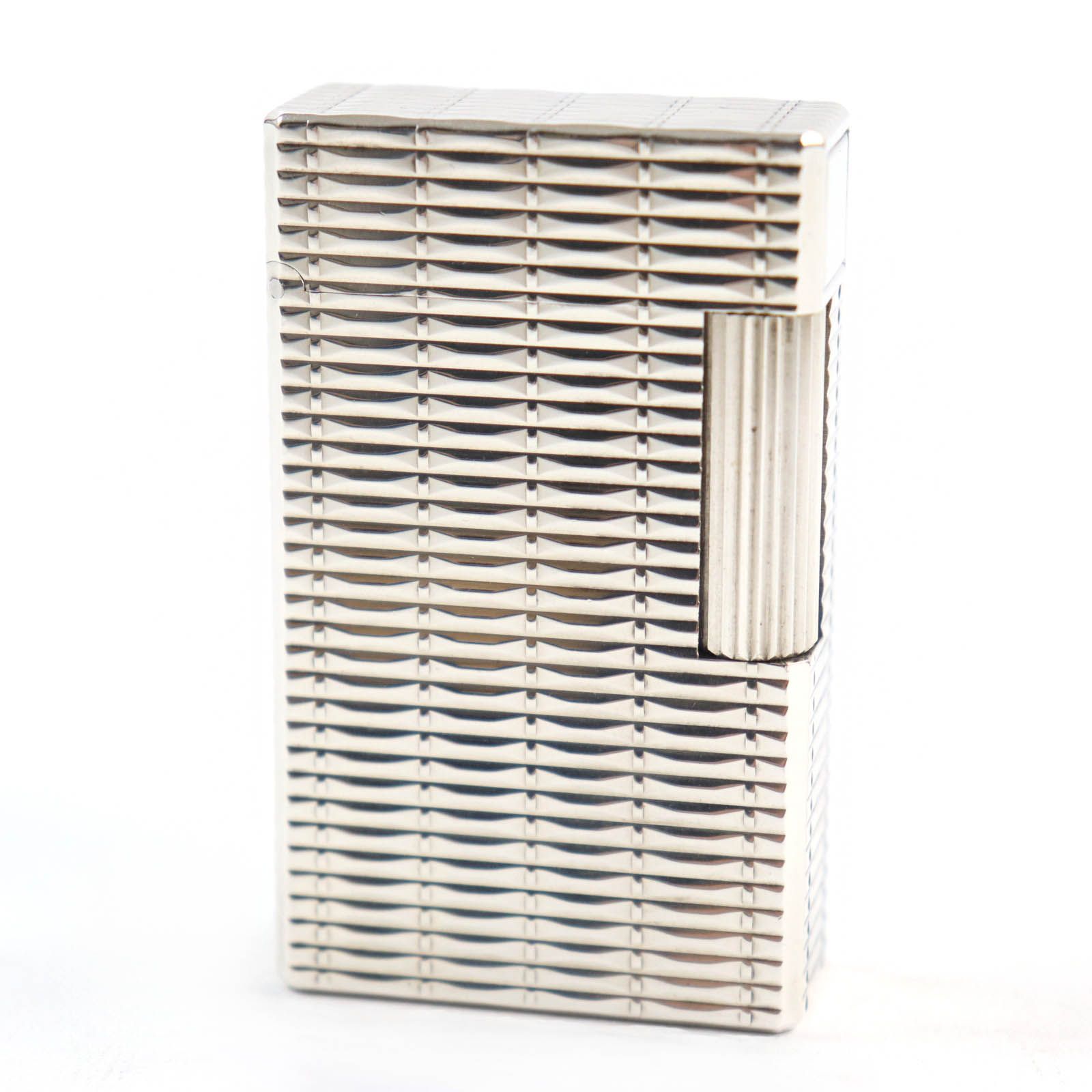 美品○Dupont デュポン ライン1 ロング 総柄 スクエア ローラー式