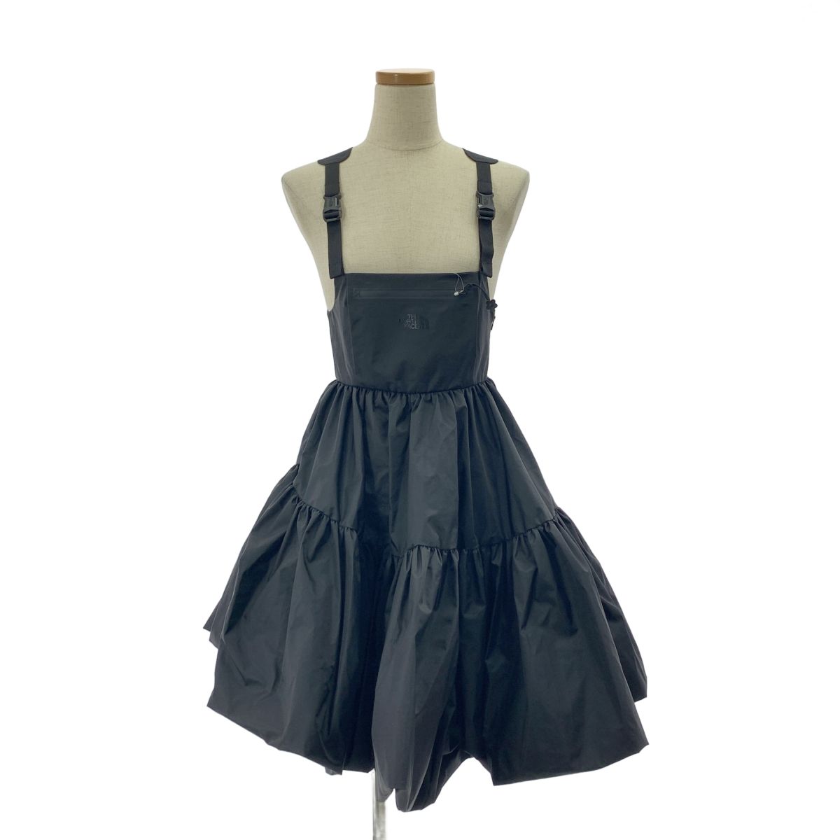 Cecilie Bahnsen | セシリーバンセン | 2025SS | × The North Face | Mountain Dress サロペット ワンピース | XXS | ブラック | レディース