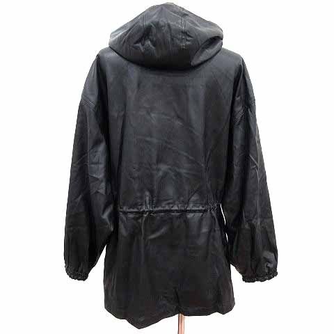 ジーナシス JEANASIS フェイクレザージャケット 合成皮革 ジップ