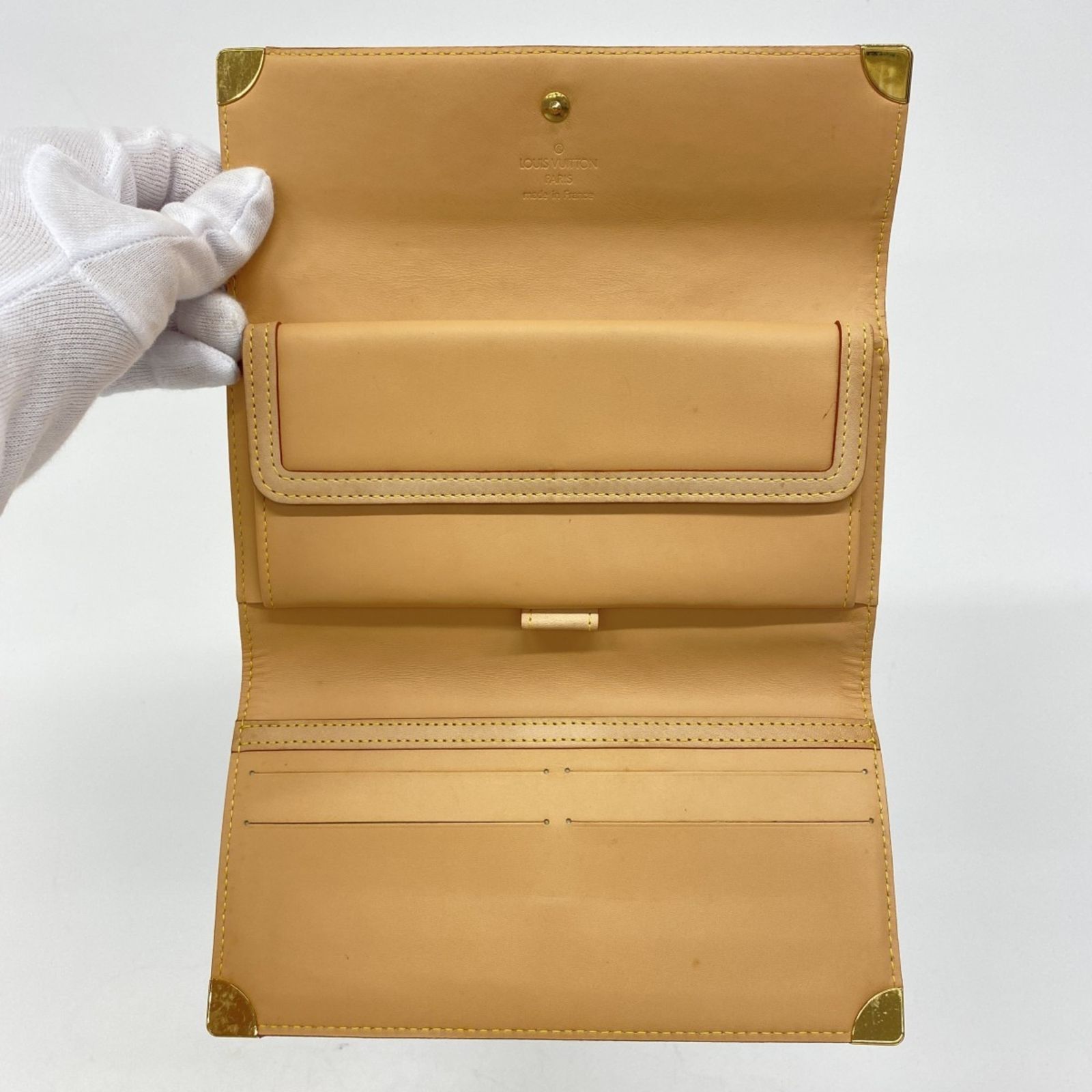 正規品 ルイヴィトン長財布 モノグラム 3つ折り 質屋購入 廃盤モデル