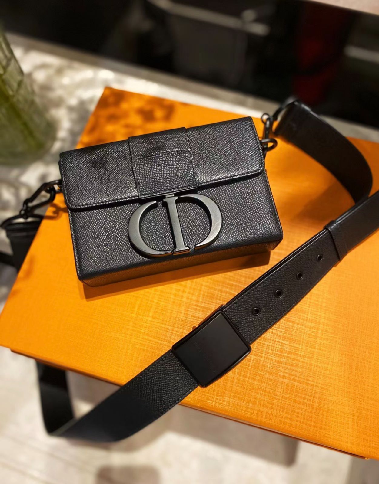 BALENCIAGA バレンシアガ / メタリックペーパーミニウォレット