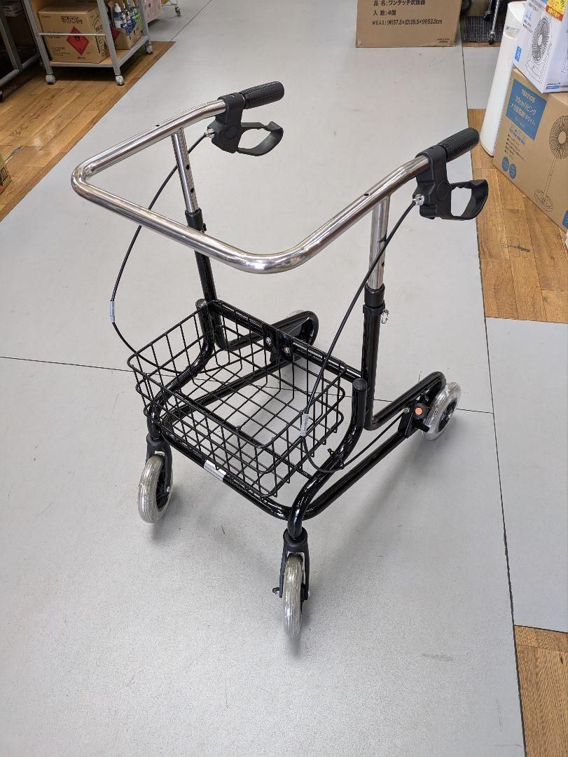 J556☆多少使用感☆カゴ付き歩行器シニアカート （スイートレイ