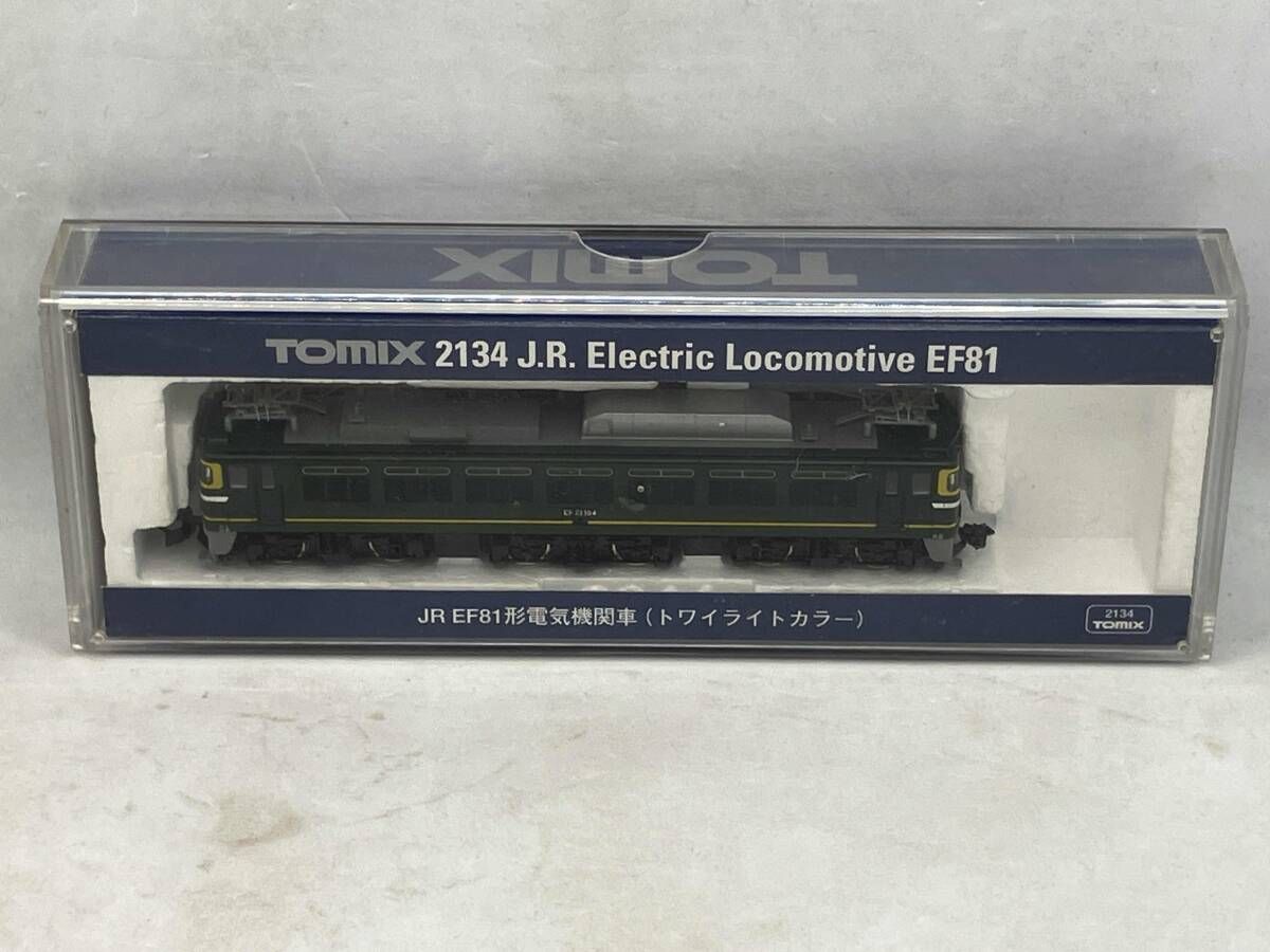 動作確認済 現状品 Nゲージ TOMIX 2134 EF81形電気機関車