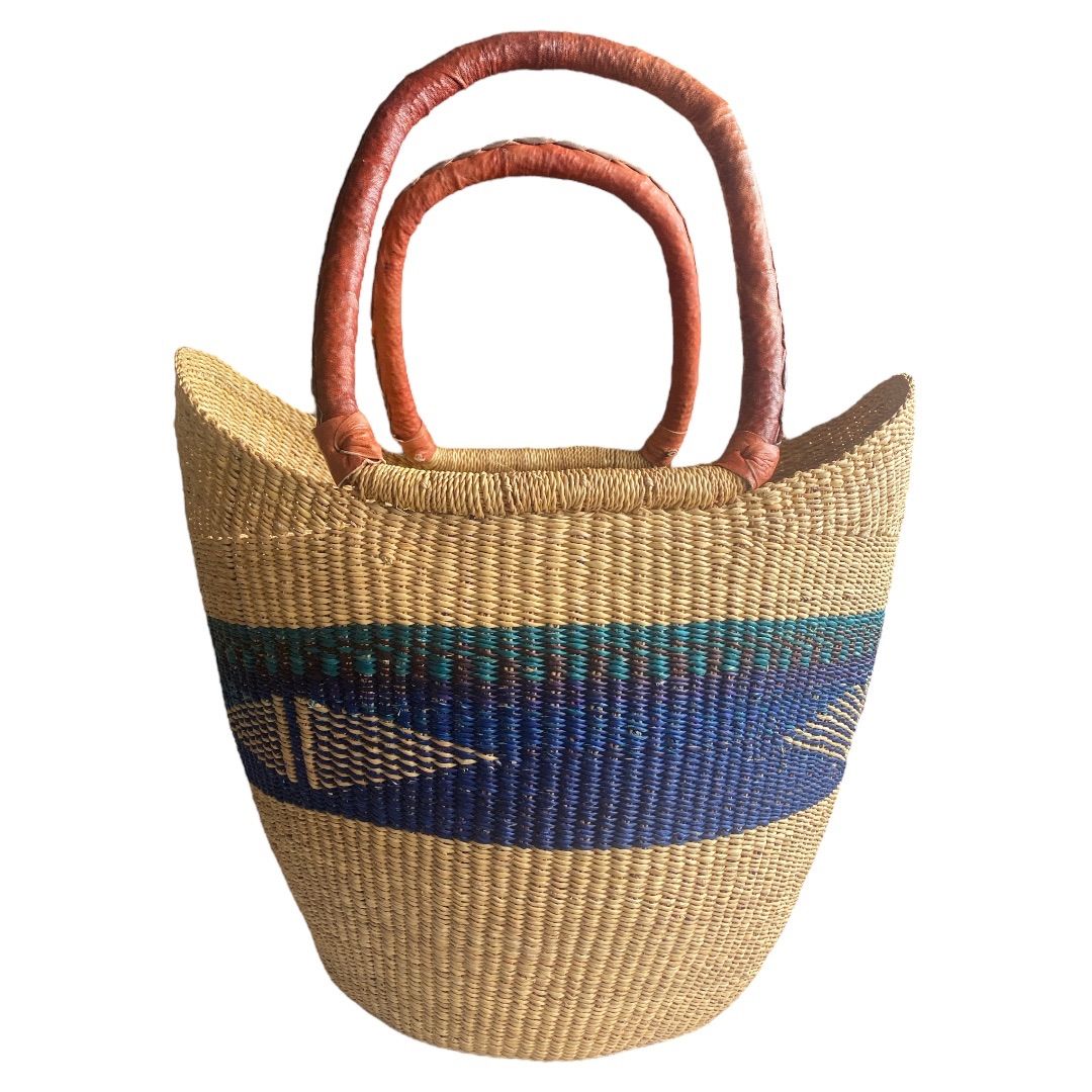 ボルガバスケット　ナチュラルネイビー　Lサイズ ボルガバスケット ナチュラルネイビー Lサイズ ボルガバスケット