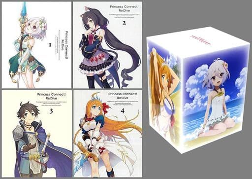 Blu-ray】プリンセスコネクト!Re：Dive 全4巻セット 全巻収納BOX付き