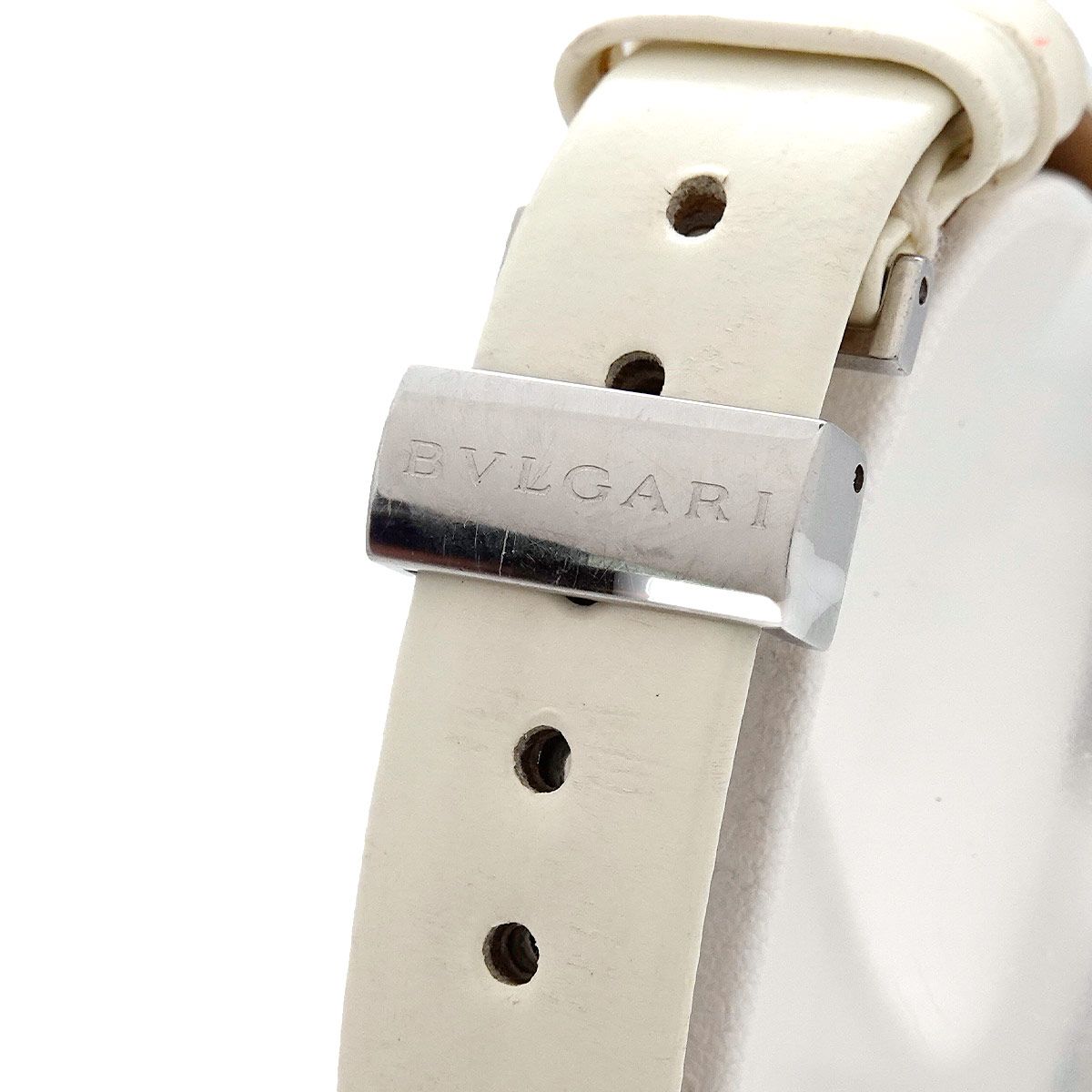 ブルガリ ビーゼロワン BZ22S ホワイトシェル レディース 時計 【中古