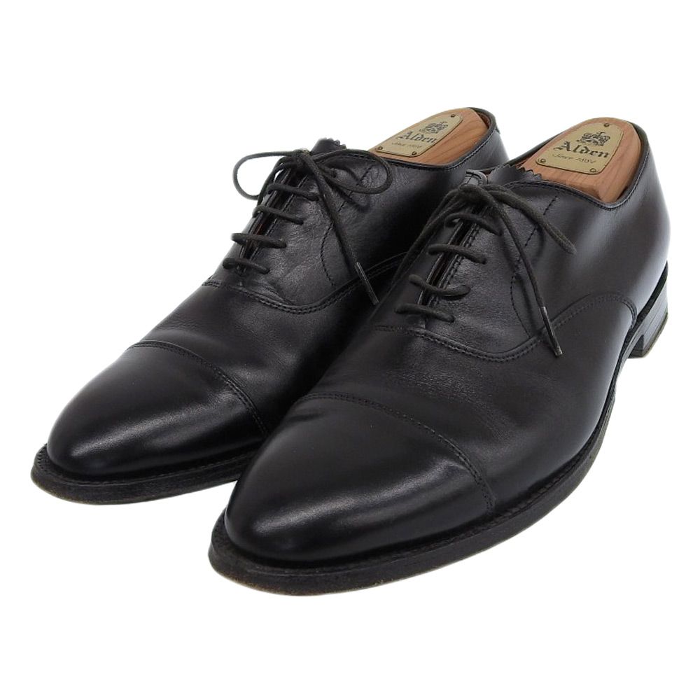 Alden オールデン 美品 907 Balmoral Cap Toe Ox. ストレート