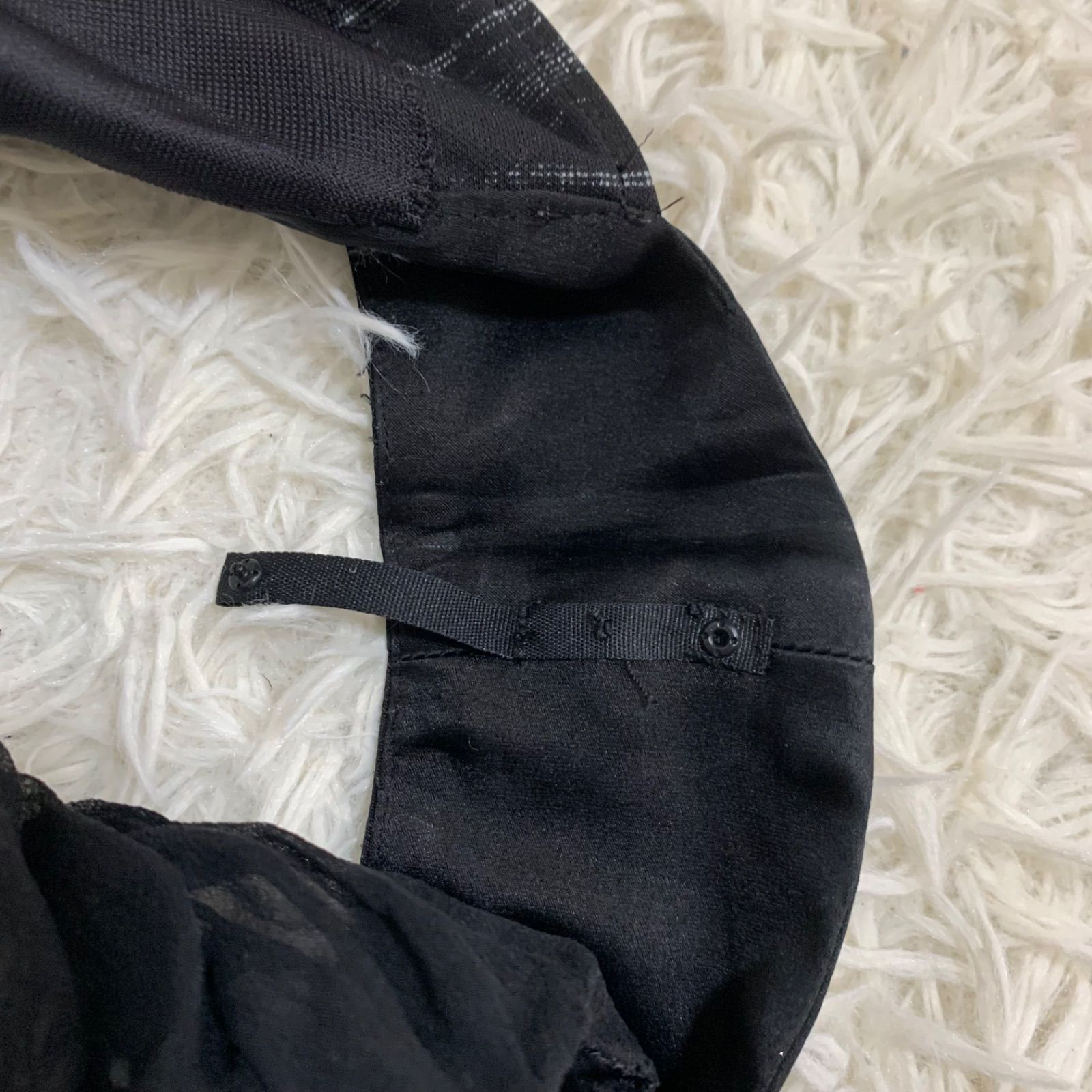 美品✨ヒロココシノ ストライプ ノースリーブロングワンピース サイズ42 LL 美品✨ヒロココシノ ストライプ ノースリーブロングワンピース