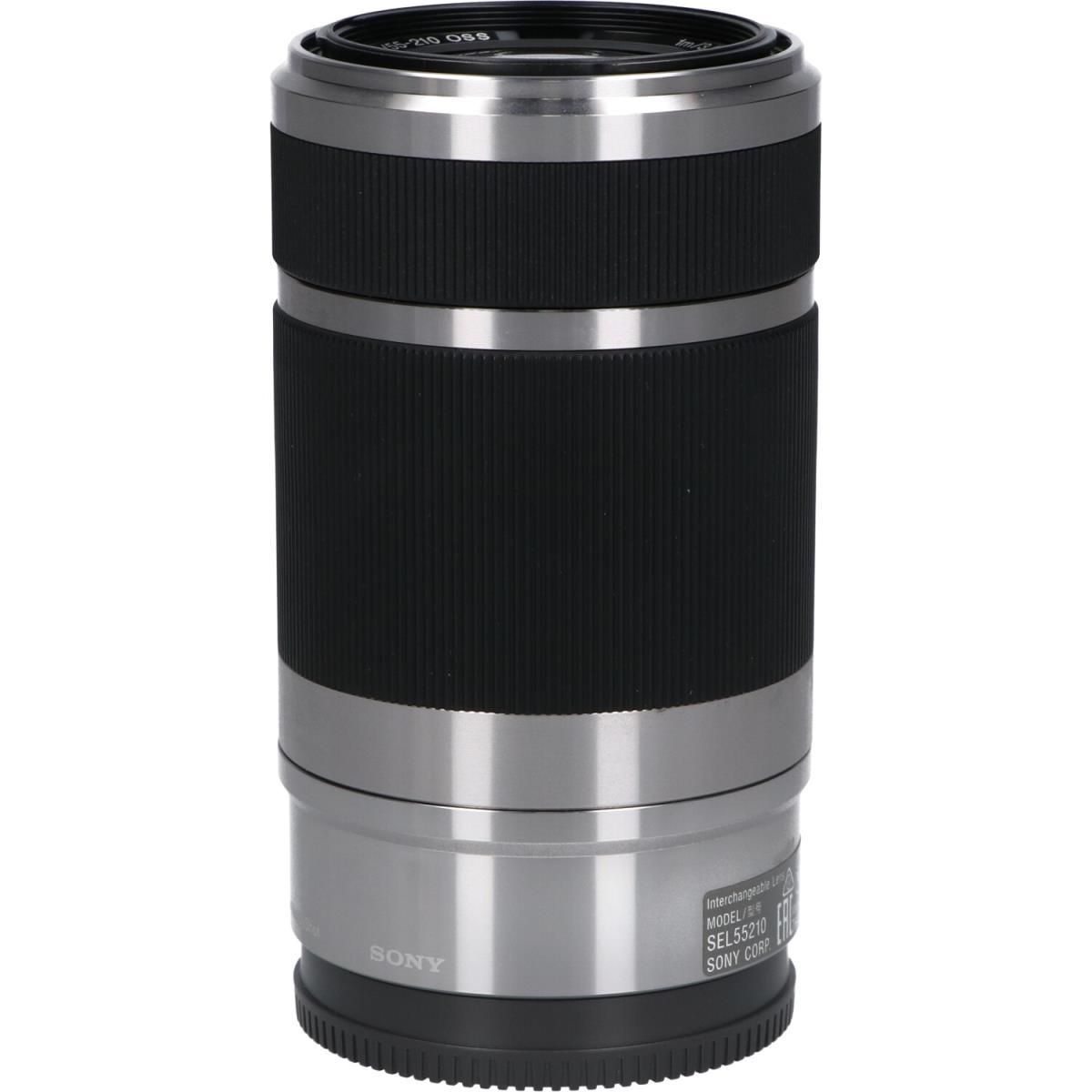 ＳＯＮＹ　Ｅ５５－２１０ｍｍ　Ｆ４．５－６．３ＯＳＳ　ＳＩＬＶＥＲ