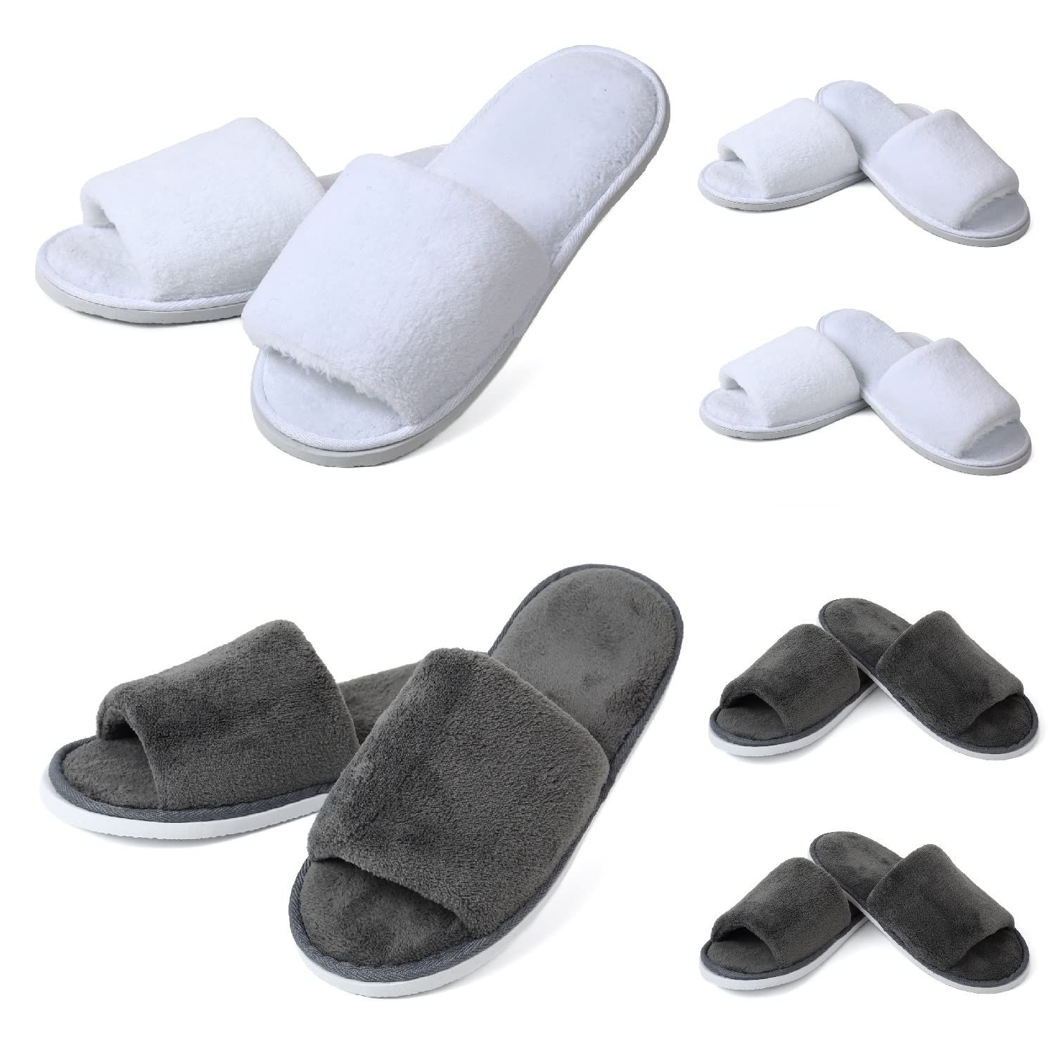 [Ｍｏｂｉｕｓ＆Ｌｉｓｔｉｎｇ] 〝素足で履くスリッパ×6足〟 メンズサイズ 30 肌触りがよく蒸れない 衛生的に使い捨て(60日)×6足(1年分) 大きいサイズ (男性向け) 個包装なので来客用にも 