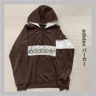 adidas アディダス ハーフジップパーカー 秋冬 スウェット ストリート 