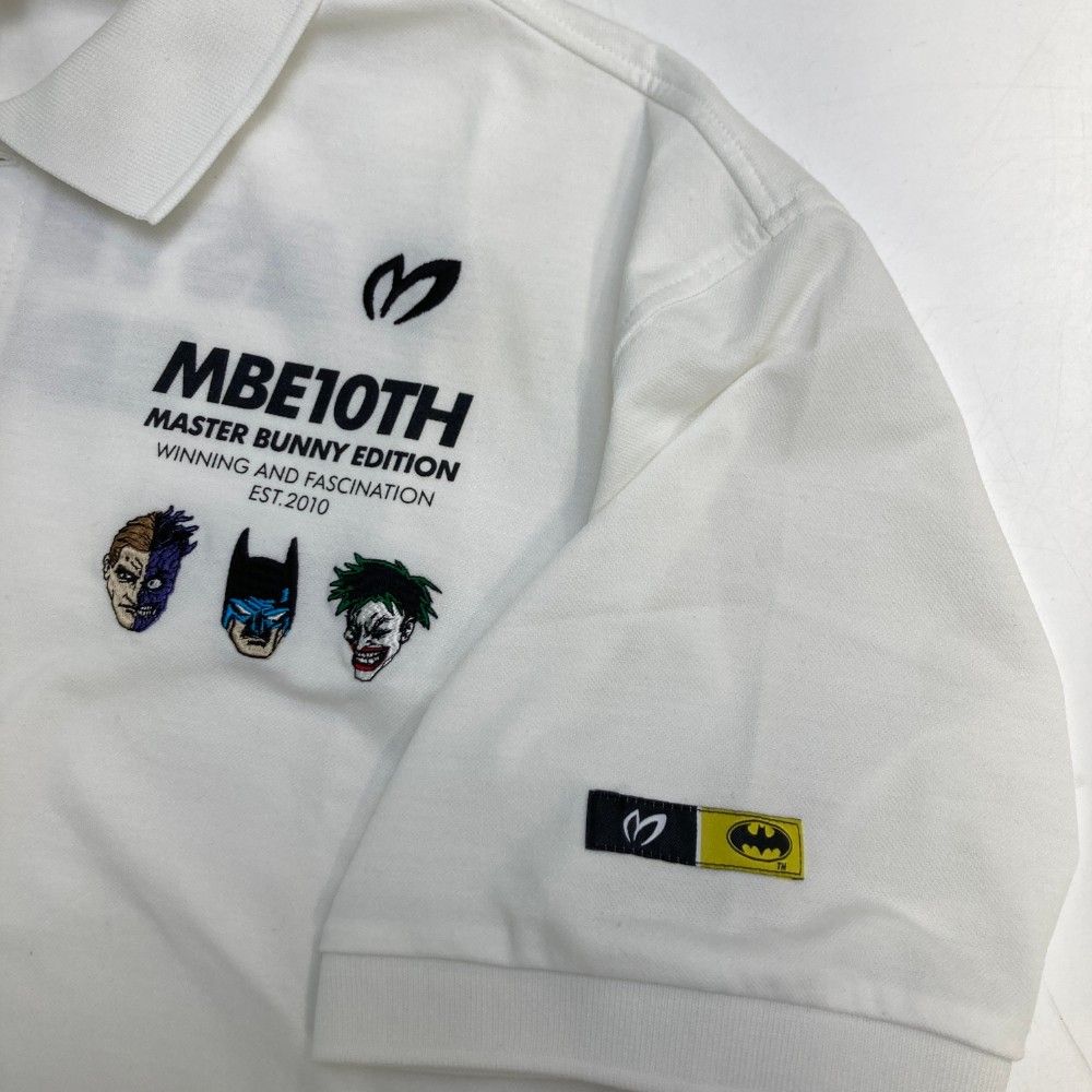 美品マスターバニーエディション ×BATMAN 10周年モデル 半袖ポロサイズ7 サイズ：7 MASTER BUNNY EDITION マスターバニーエディション ×BATMAN