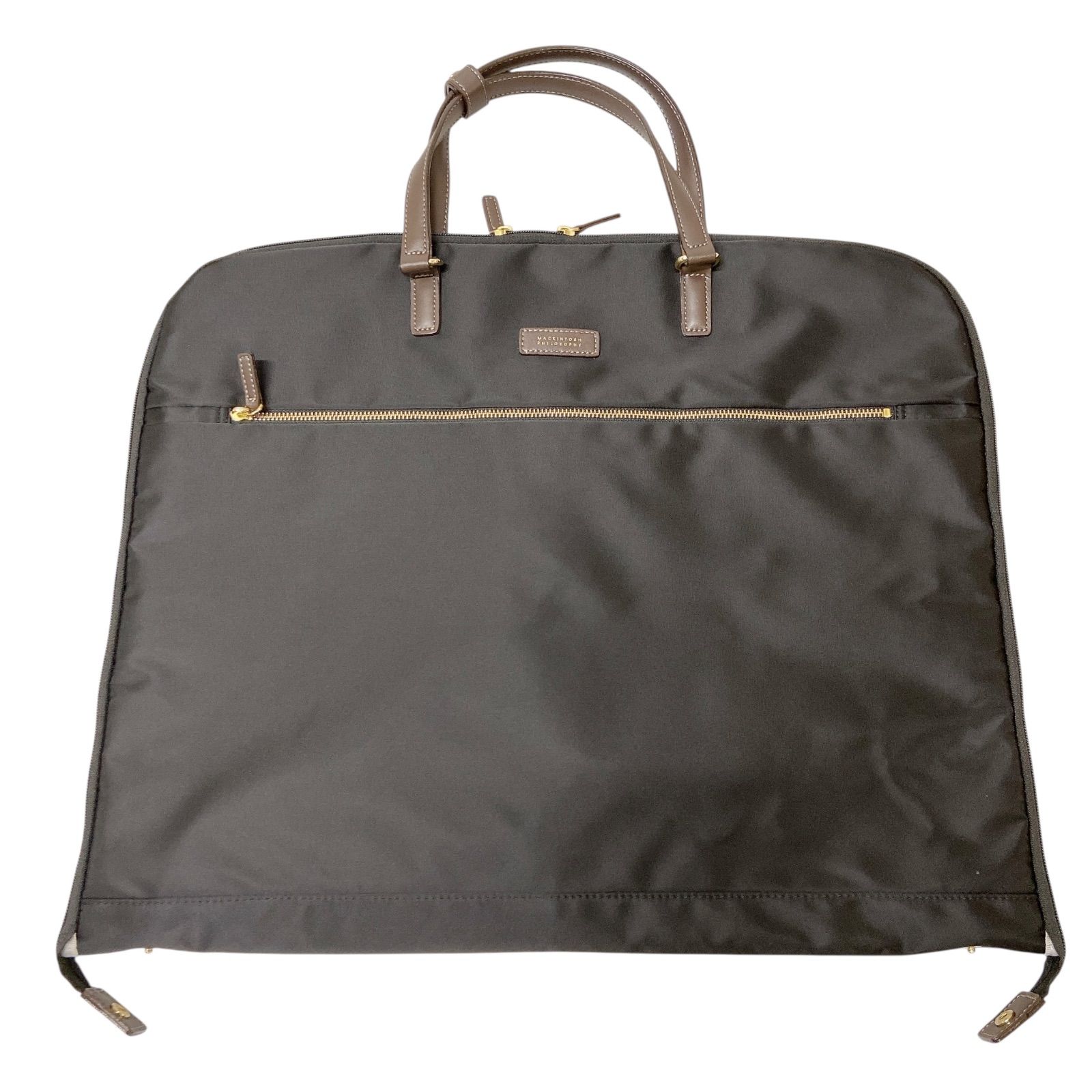 MY0916 MACKINTOSH PHILOSOPHY マッキントッシュ フィロソフィー ガーメントバッグ ブラック スーツカバー オシャレ 出張 スーツ収納 ビジネス