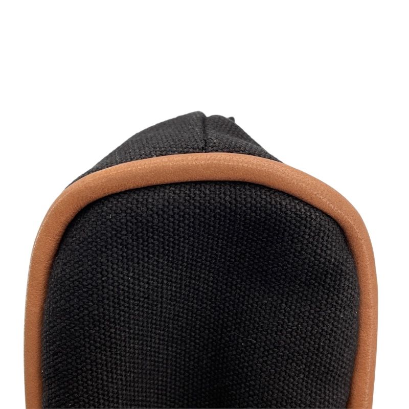 エルメス HERMES ボリードポーチPM ブラック トワル レディース ポーチ  