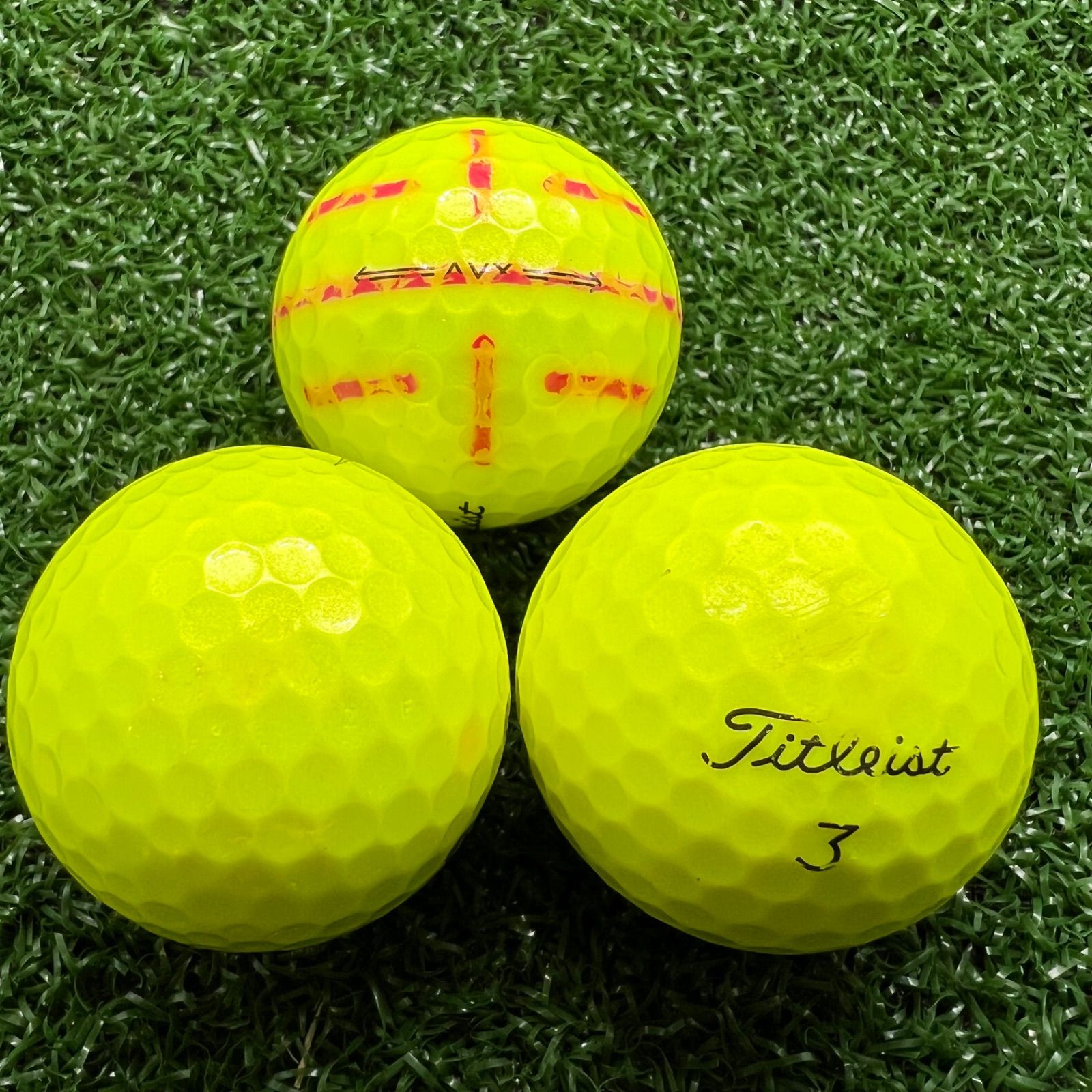 大好き Titleist VG3 白 年式混合 ロストボール 24球