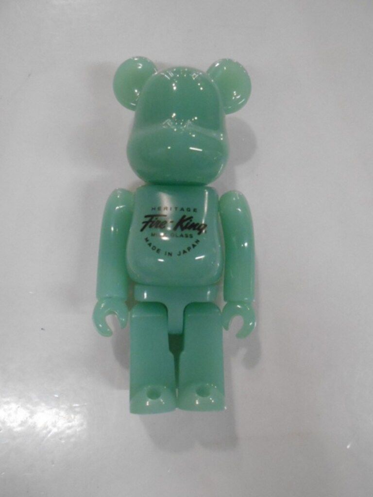MEDICOMTOY 100%BE@RBRICK Fire-King (JADE-ITE)BE@RBRICK 100
