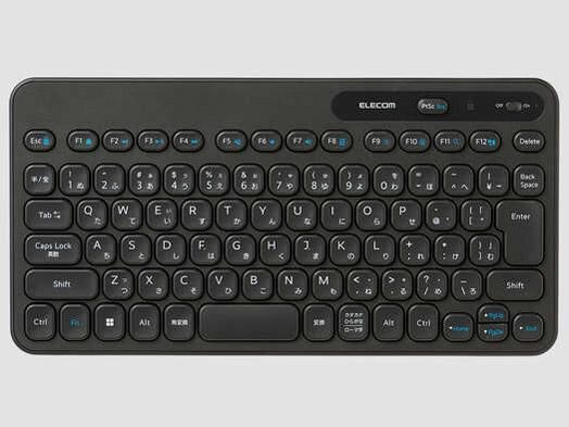 【激安大特価，お買い得】 【新品・5営業日で発送】ELECOM エレコム キーボード／無線／メンブレン式／コンパクト／Caps Lock機能無効化スイッチ搭載／抗菌／ブラック【TK-CM10DMKBK】 キーボード本体