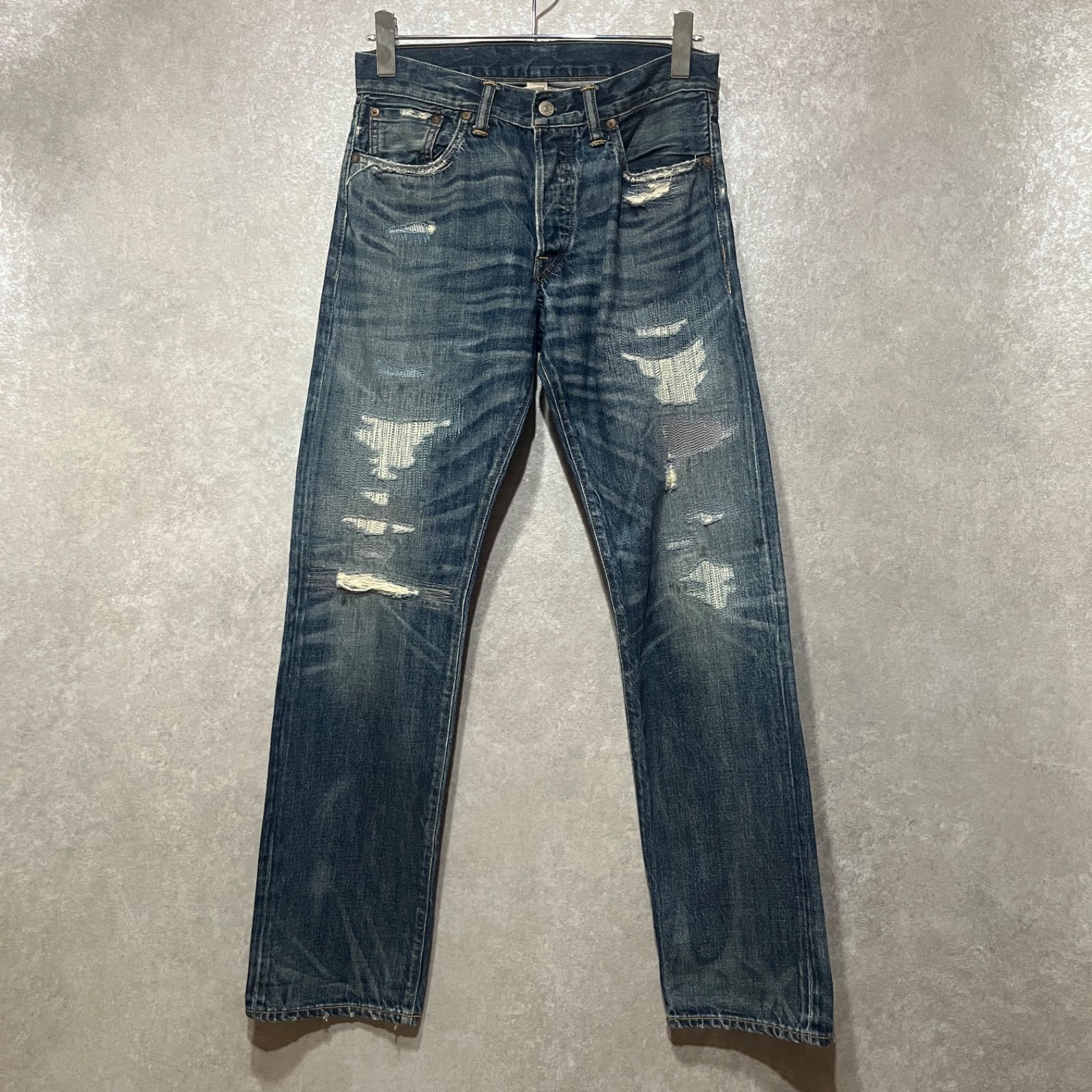 レア ジョニーデップ着用 RRL ラルフローレン ダメージリペア