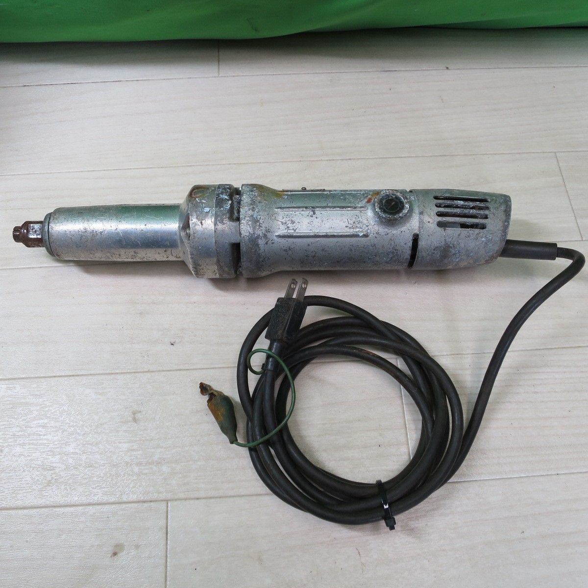 付き 日立 32mm ハンド グラインダー LDU6 電動 工具 研摩 研磨 機 HITACHI 100V コード式