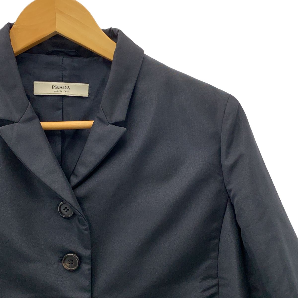 PRADA / プラダ | 2019 | シルク混 3B テーラードジャケット | 38