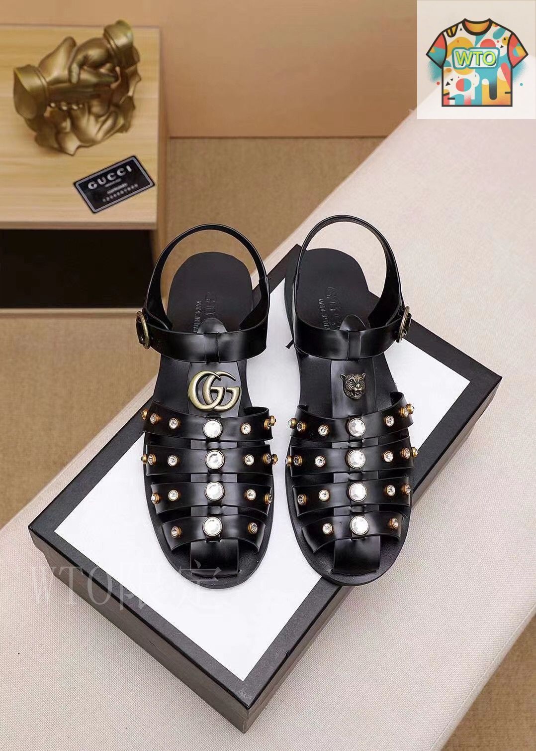 GUCCI グッチ メンズ サンダル09-WV89 - メルカリ