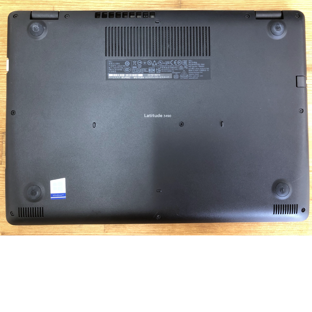 DELL Latitude 3490 第8世代Core i5-8250U SSD 256GB + HDD 500GB メモリ 8GB (Ju1)