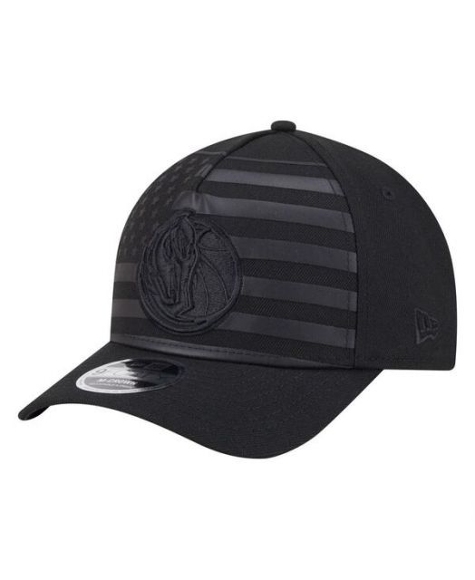 送料無料 ニューエラ メンズ 帽子 アクセサリー Men s Black Dallas Mavericks Game Day Flag A-Frame 9FORTY Adjustable Hat Black