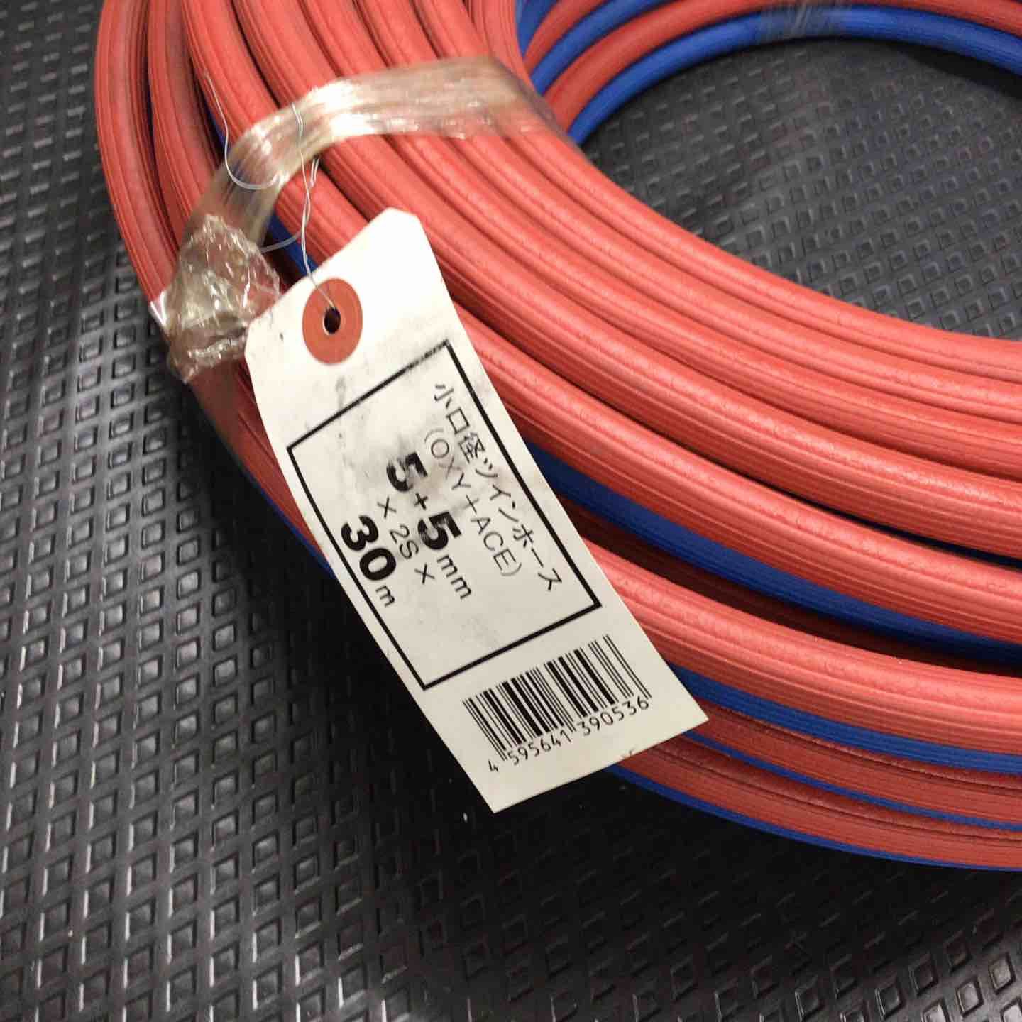 【超特価】 中古美品】 酸素・アセチレン用 小口径ツインホース (5mm×5mm)全 工具+メンテナンス