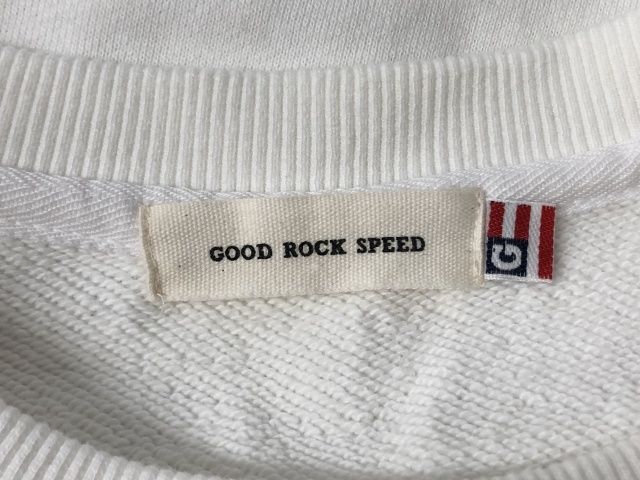 【中古】 GOOD ROCK SPEED グッドロックスピード 23SS NYC Logo Sweat スウェット ホワイト　 L 111393959