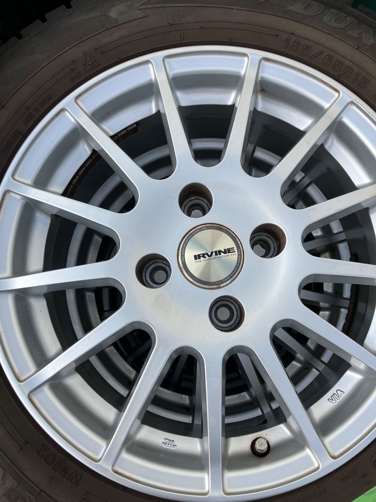 185 65 15 プジョー208外し スタッドレス4本