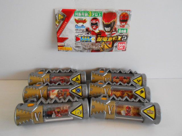 ♯Jiw11SZ獣電戦隊キョウリュウジャー獣電池EX2フル6種