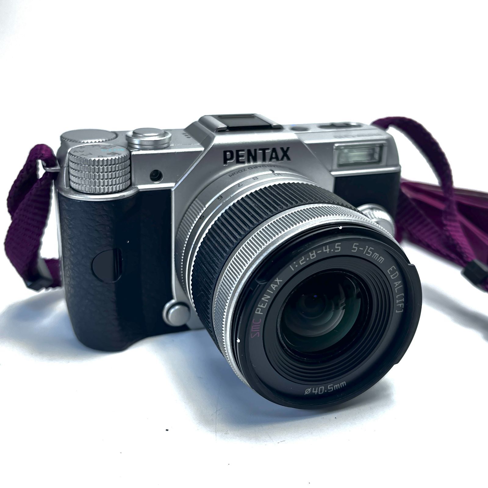 中古】PENTAX ペンタックス Q10 シルバー ミラーレス一眼カメラ